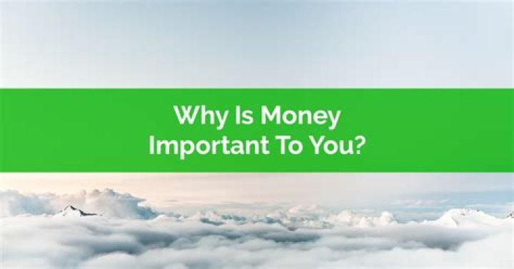 Why Is money important today?