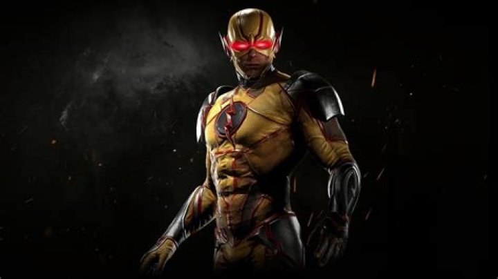 Why is Reverse-Flash eyes red?