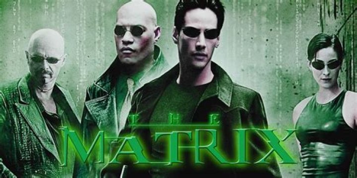 Why is the Matrix text green?