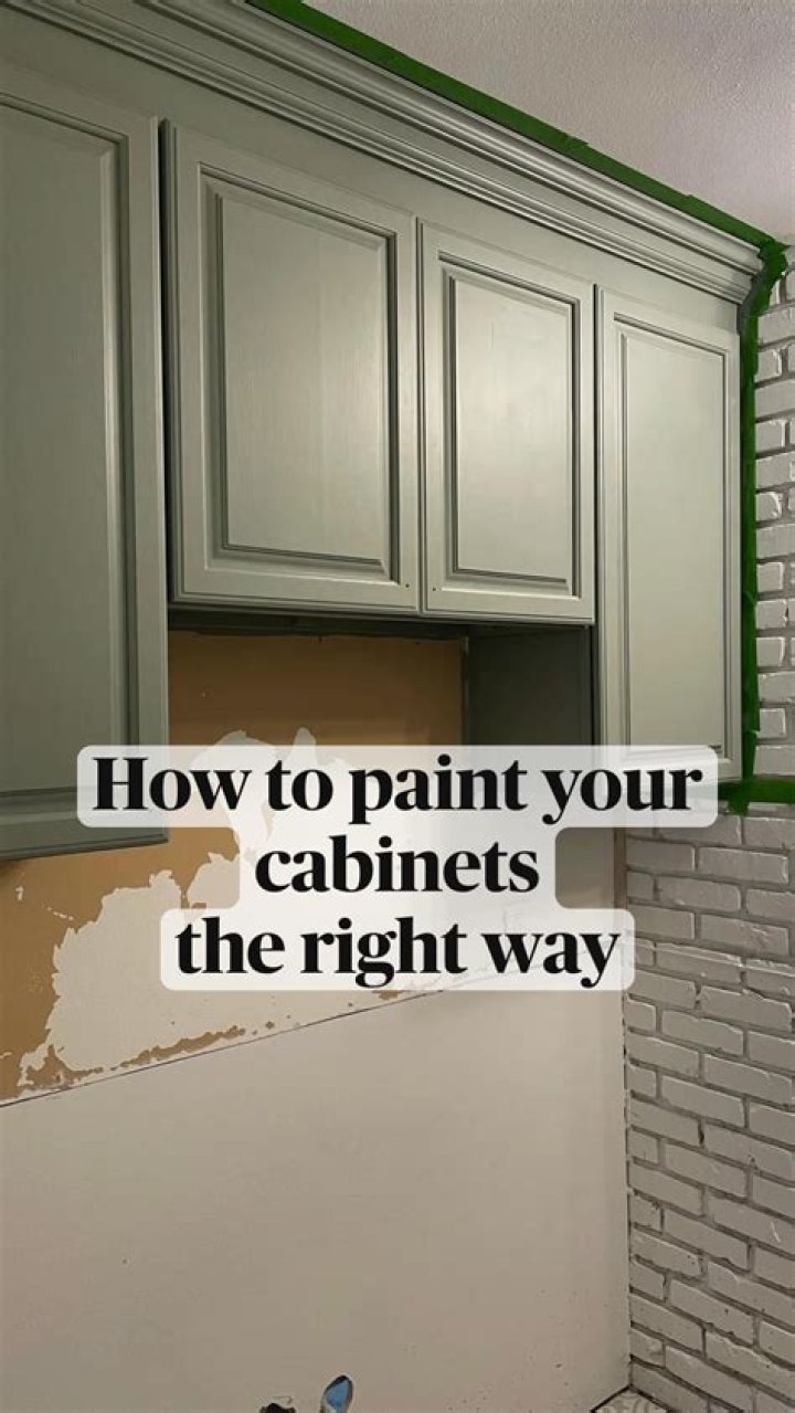 Why you shouldn't paint your cabinets?