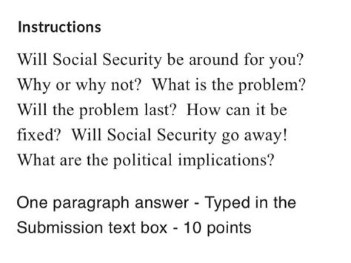 Will Social Security be around for you?